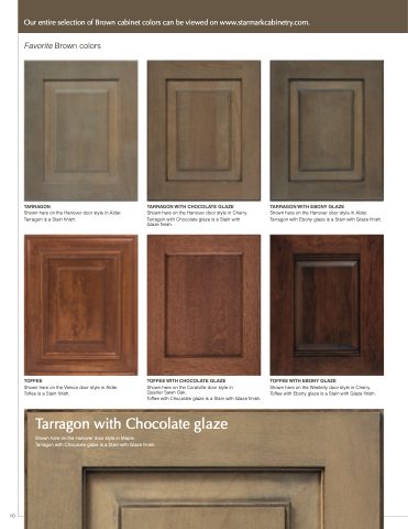 tea stain glaze cabinets